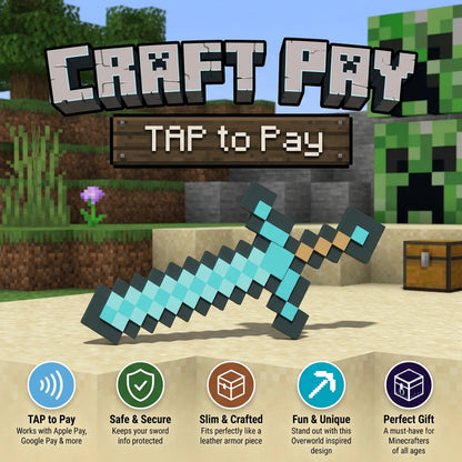 Craft Pay™ Tap to Pay Diamond Sword