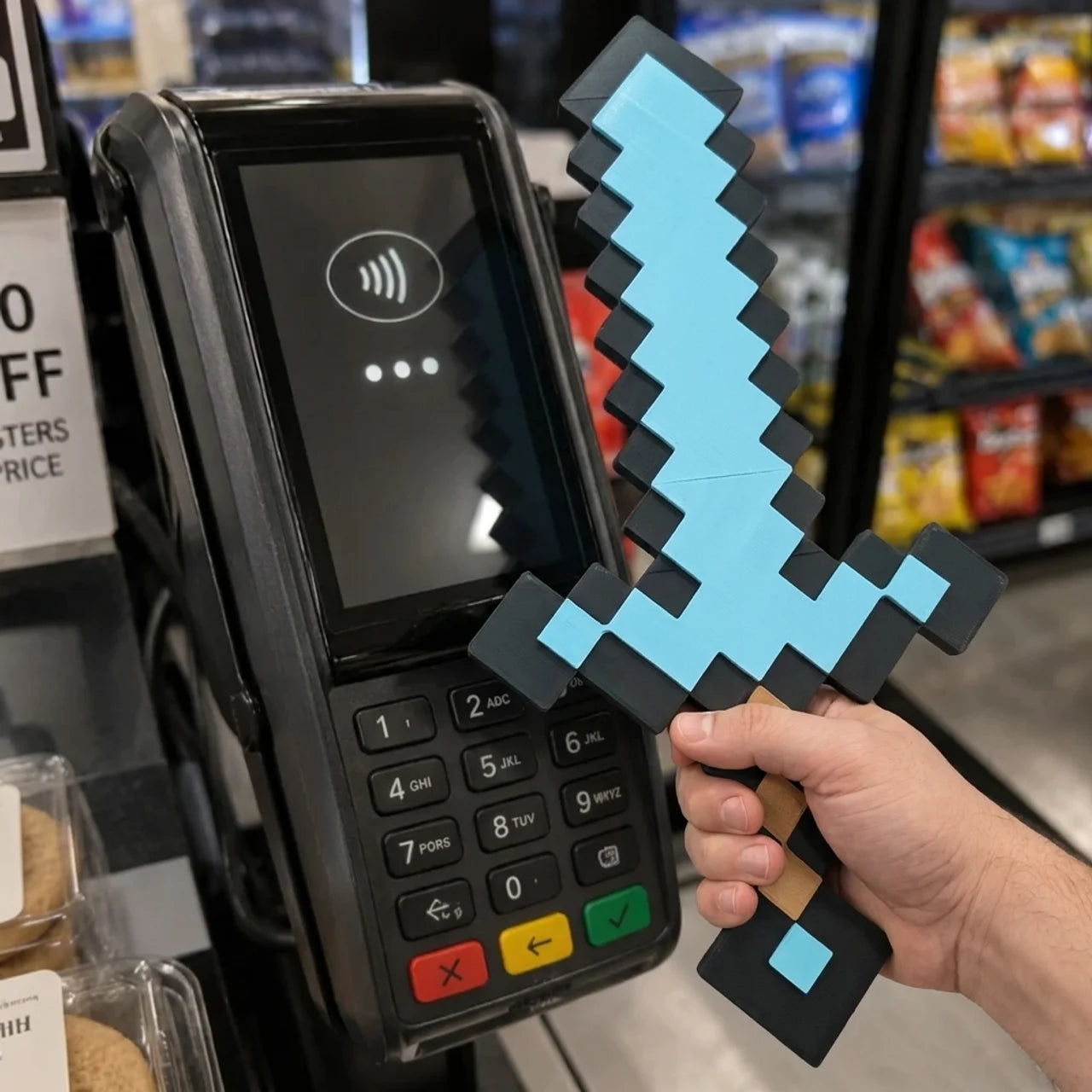 Craft Pay™ Tap to Pay Diamond Sword